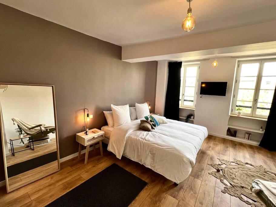 O Ma Tre, Clim, Wifi, Vue Imprenable Lägenhet Carcassonne Exteriör bild